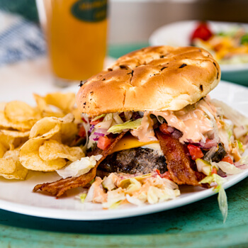 Chef Marcy’s Market Street Grill Burger