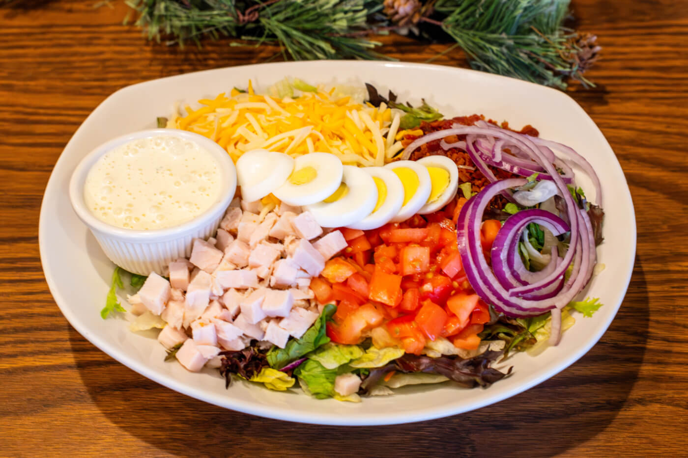 Turkey Clubhouse Salad